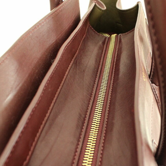 Celine Luggage Mini Shopper Handbag Purple - Picture 11 of 13